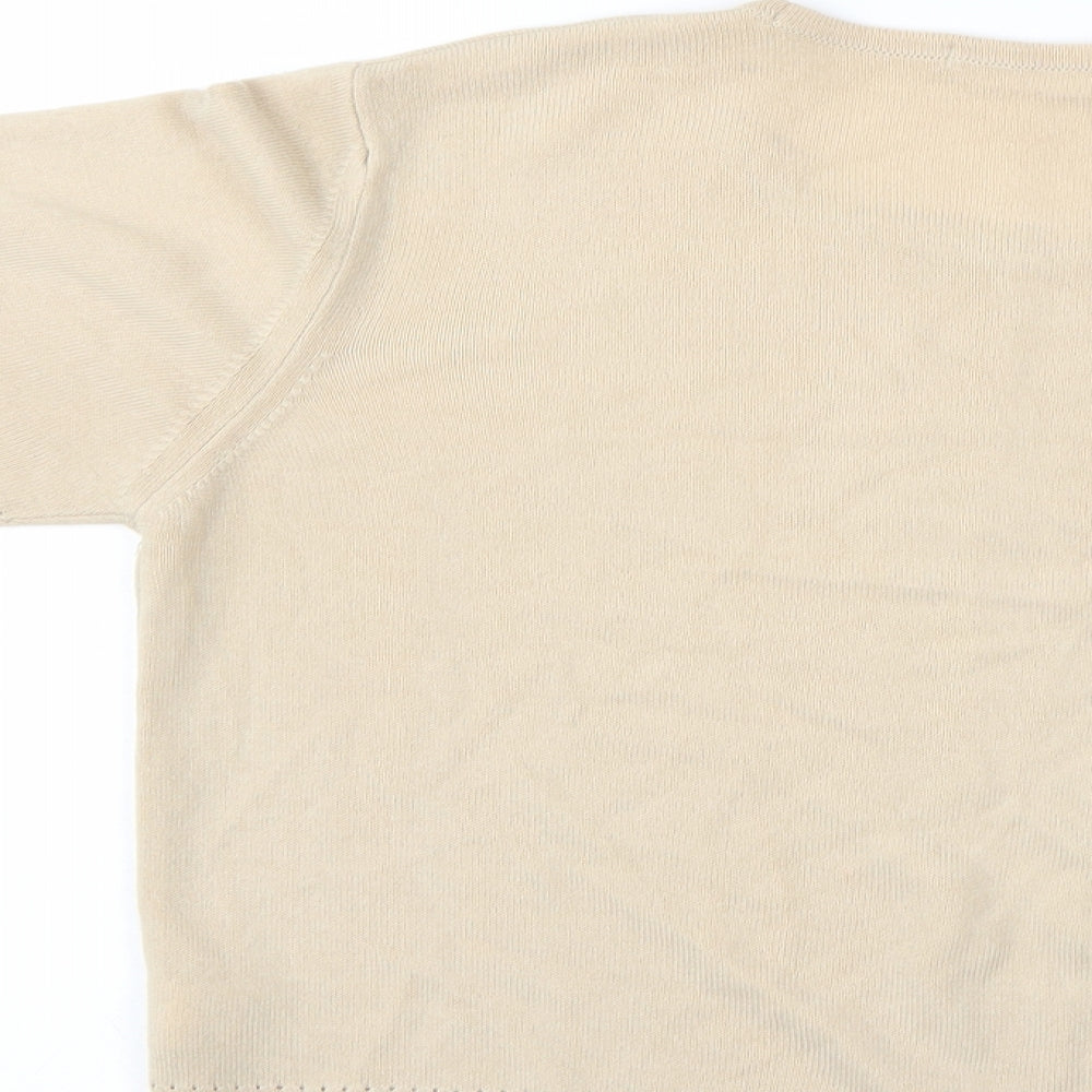 Marks and Spencer Womens Ivory Basic Blouse Size 14