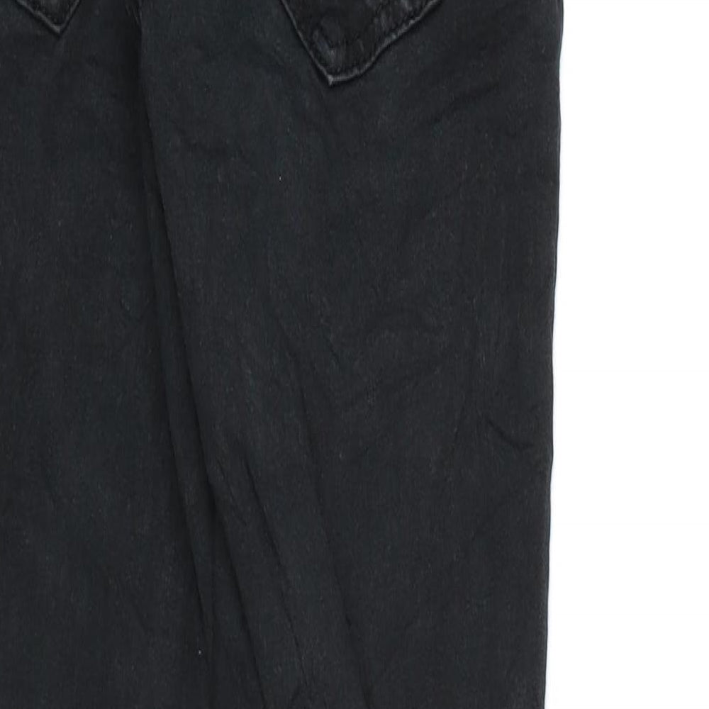 Ginatricot Womens Black Denim Skinny Jeans Size S L26 in - Skinny Jeans