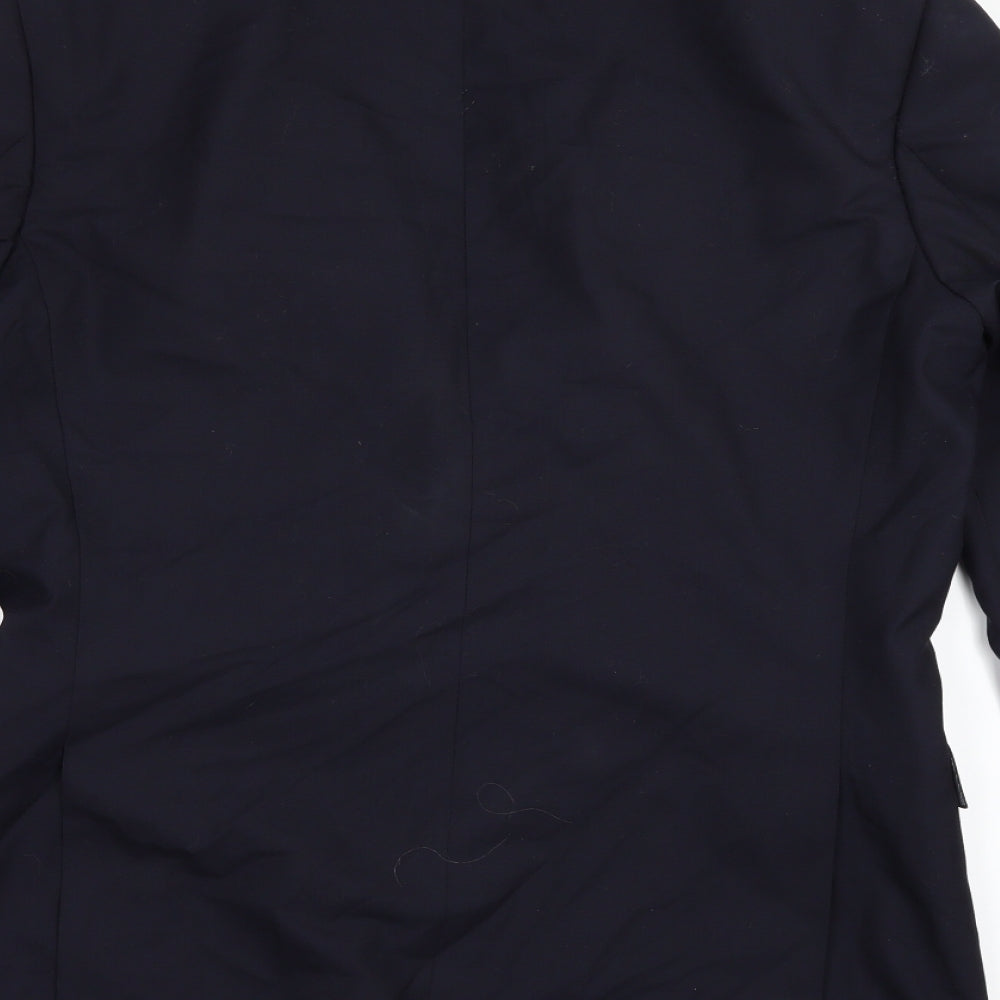 Marks and Spencer Mens Blue Jacket Suit Jacket Size 38