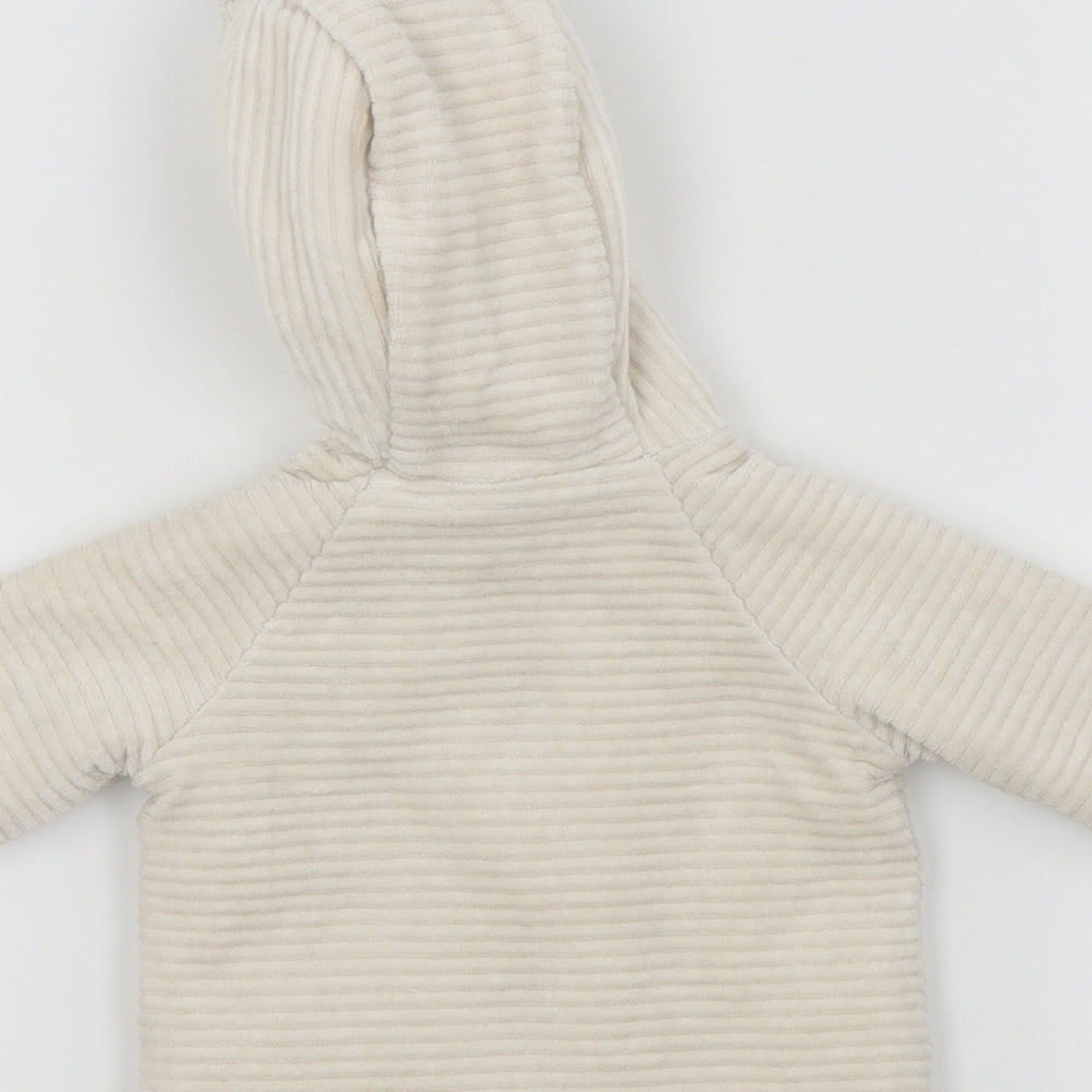 Asda George Girls Ivory Jacket Size 0-3 Months