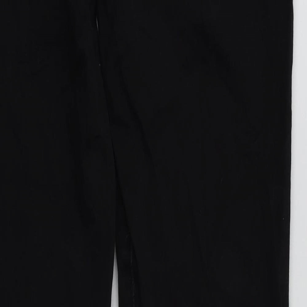 Just Play Womens Black Trousers Size 26 in L32 in