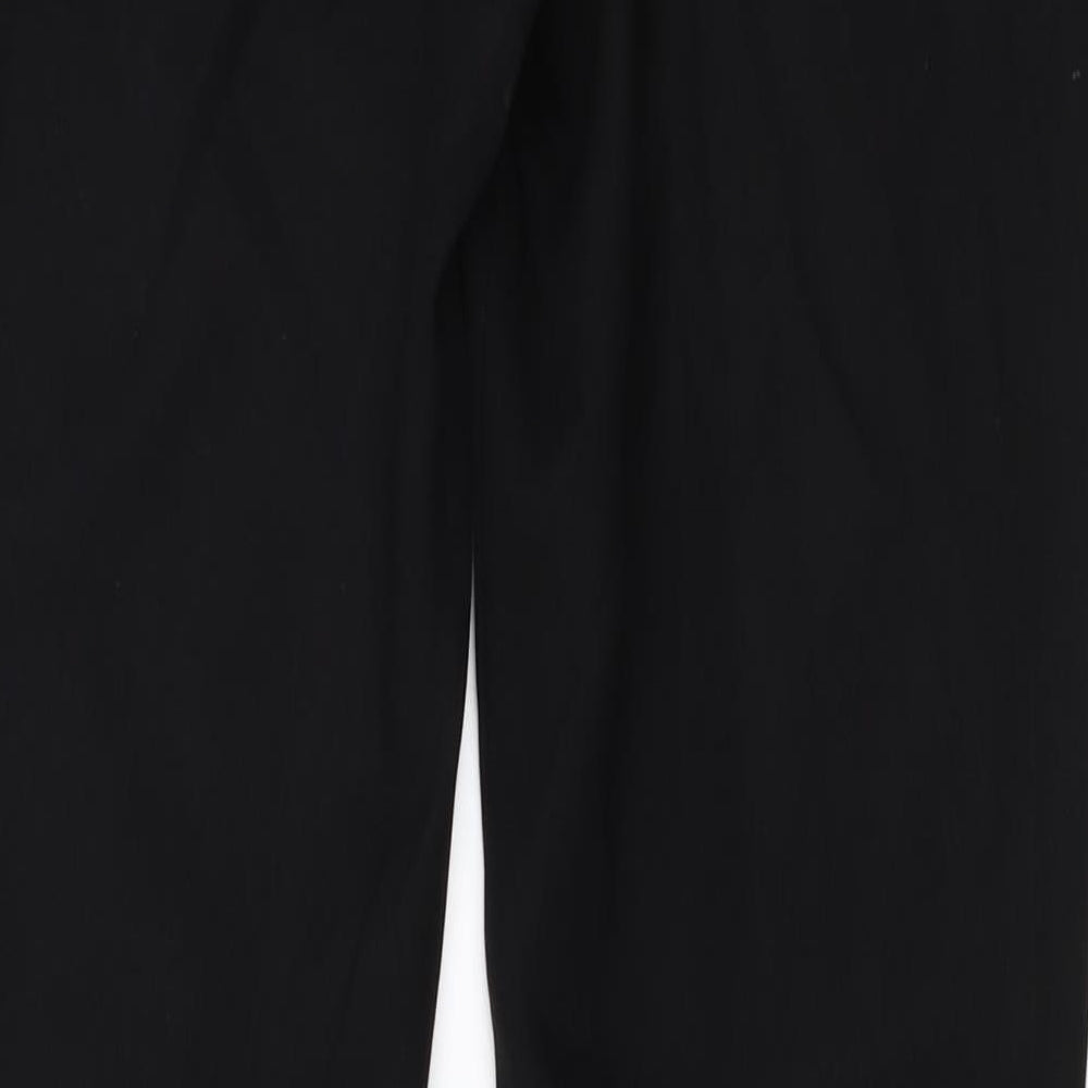 new look Womens Black Trousers Size 10 L26 in