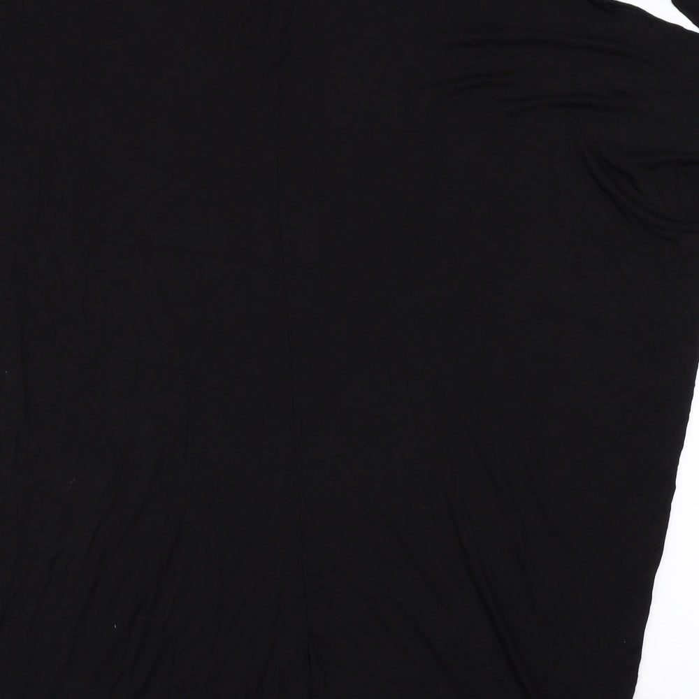 Debenhams Womens Black Basic T-Shirt Size L
