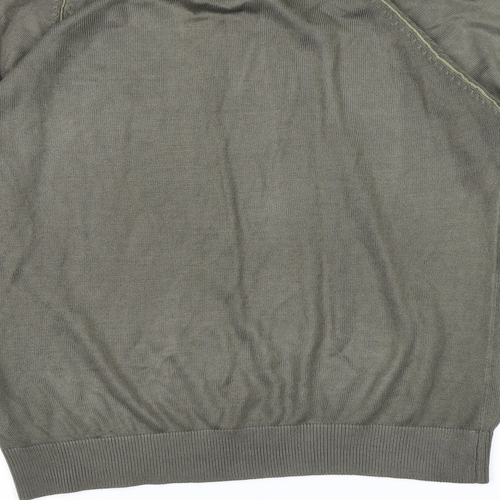 Marks and Spencer Mens Brown Knit Pullover Jumper Size M