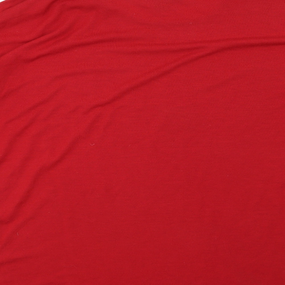 Primark Womens Red Pullover Sweatshirt Size 10