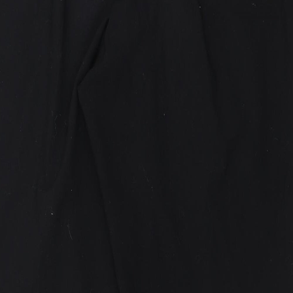 Marks and Spencer Womens Black Trouser Suit Suit Top Size 12 L28 in - side fastening