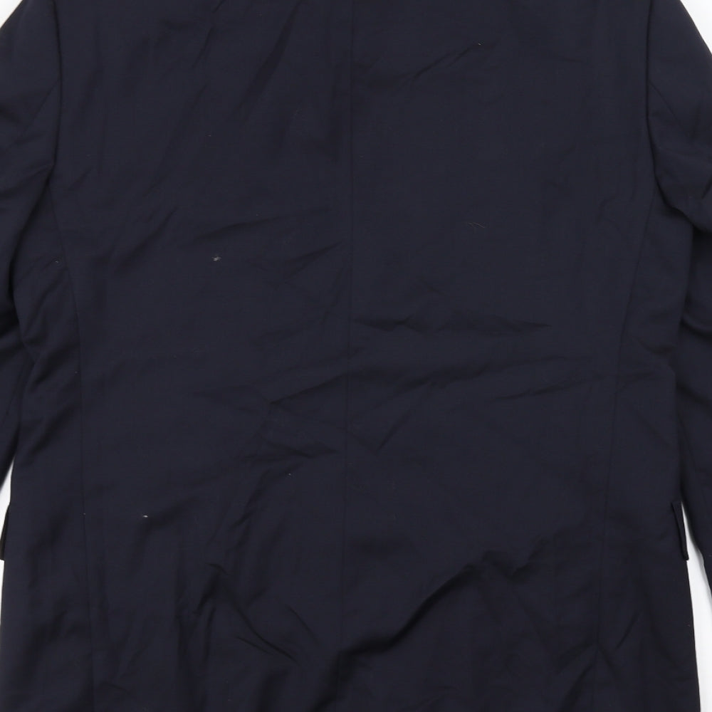 AUSTEN REED Mens Blue Jacket Suit Jacket Size 38