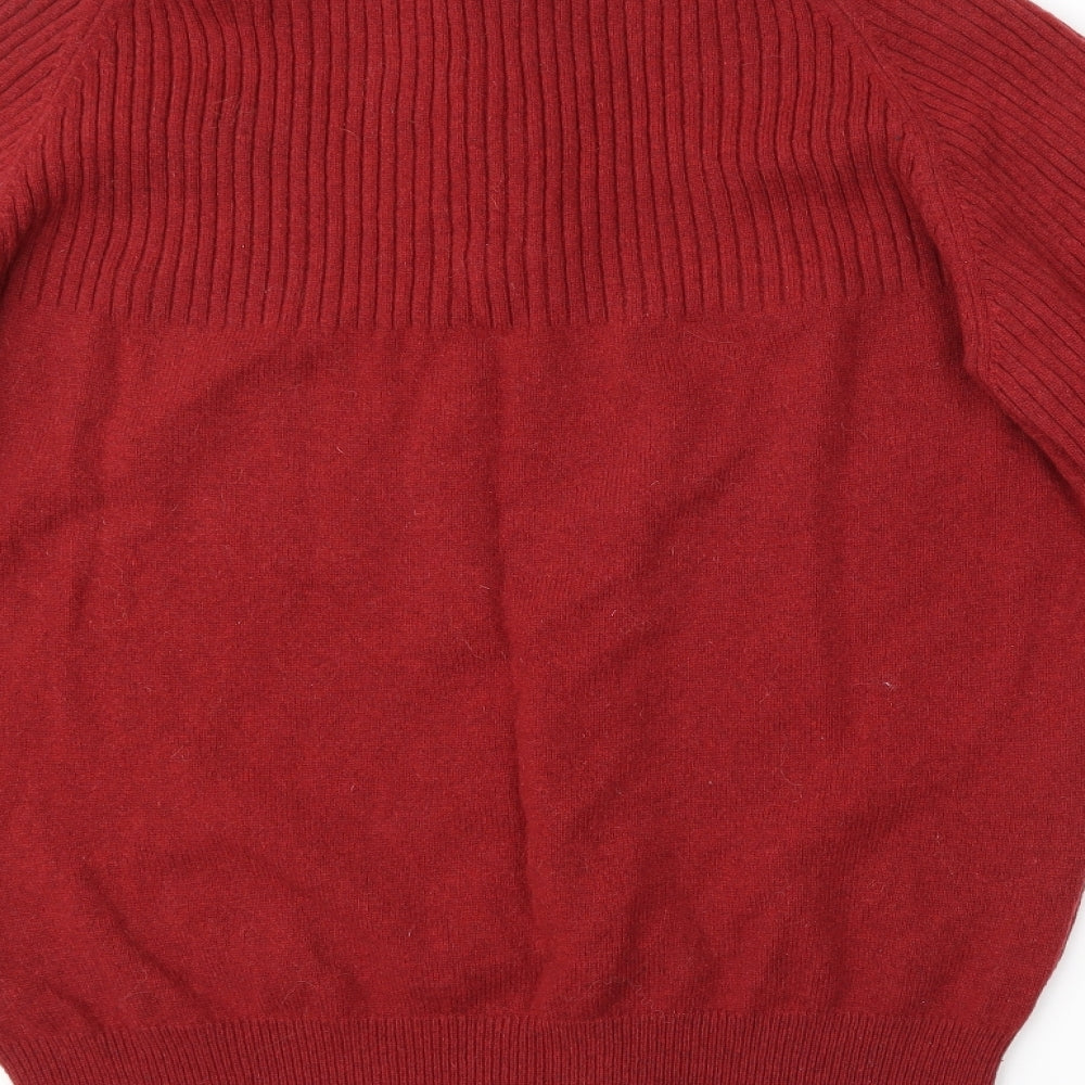 Glenmur Mens Red Pullover Jumper