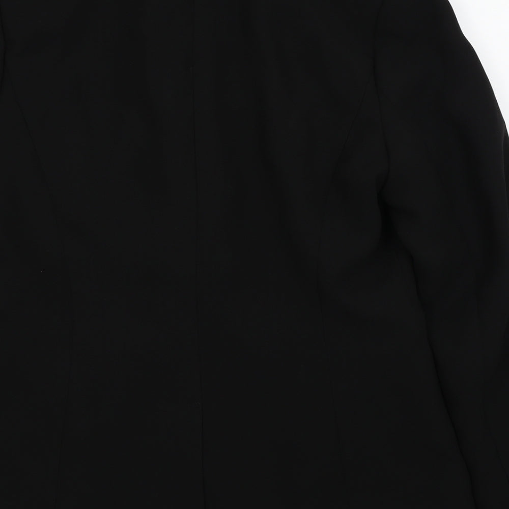 Papaya Womens Black Jacket Sport Coat Size 12
