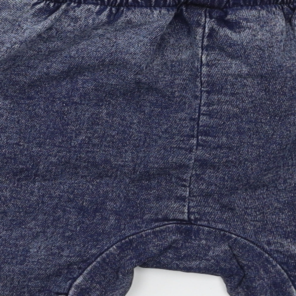TU Boys Blue Cargo Jeans Size 12-18 Months