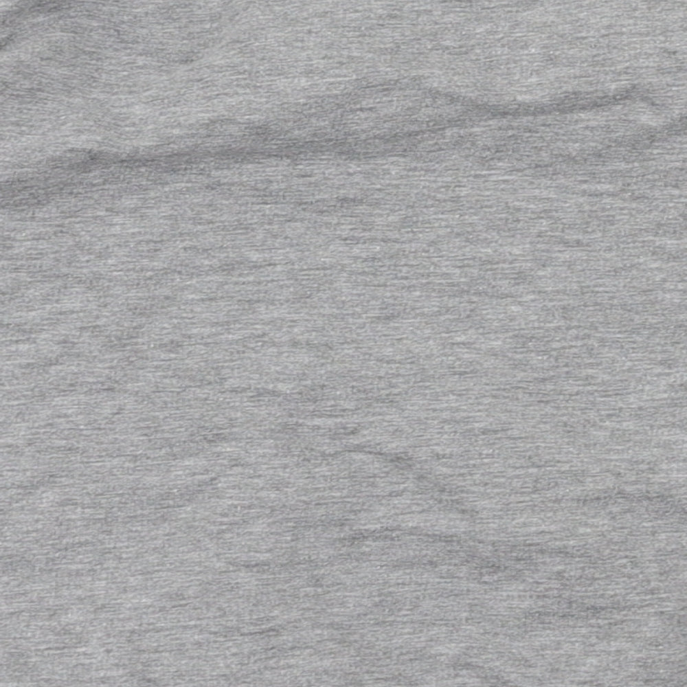 M&Co Girls Grey Animal Print Pullover Jumper Size 4-5 Years