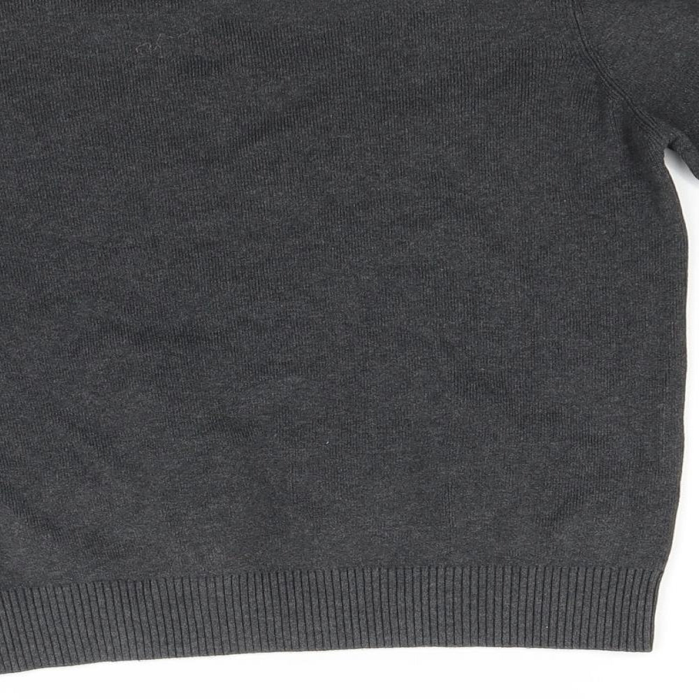 Marks and Spencer Boys Grey Pullover Jumper Size 10 Years