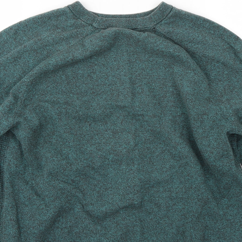 George Womens Green Pullover Jumper Size L