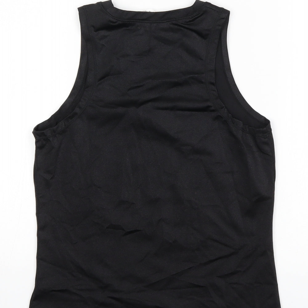 H&M Girls Black Basic Tank Size 13 Years