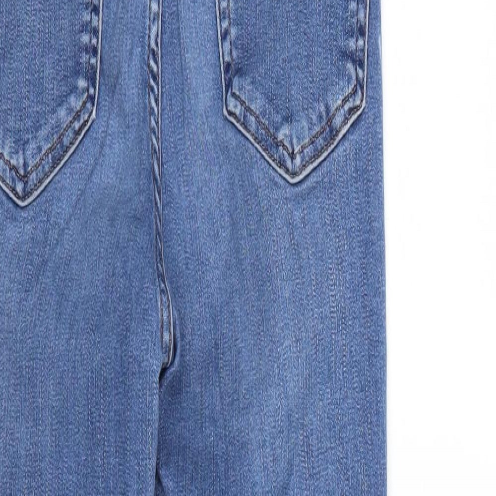 Topshop Womens Blue Denim Skinny Jeans Size 28 in L30 in - Jamie