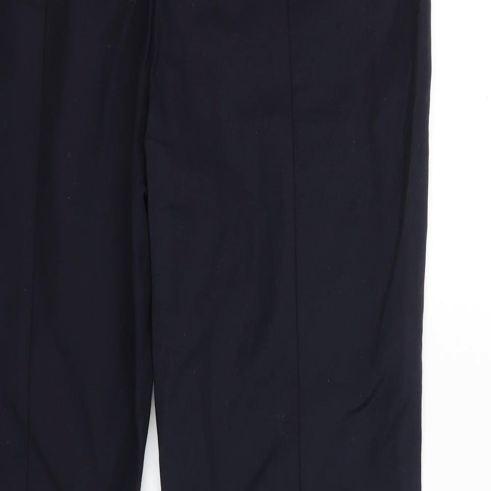 Oasis Womens Blue Trousers Size 12 L27 in