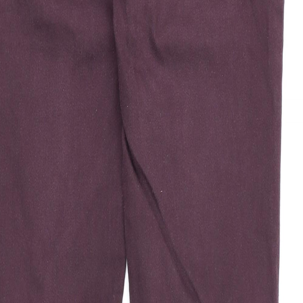 Denim co Womens Purple Denim Jegging Jeans Size 12 L30 in