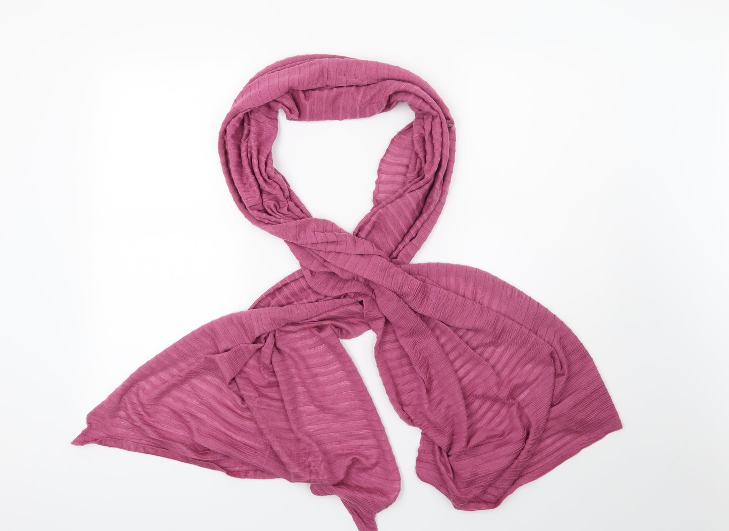 Preworn Womens Pink Scarf