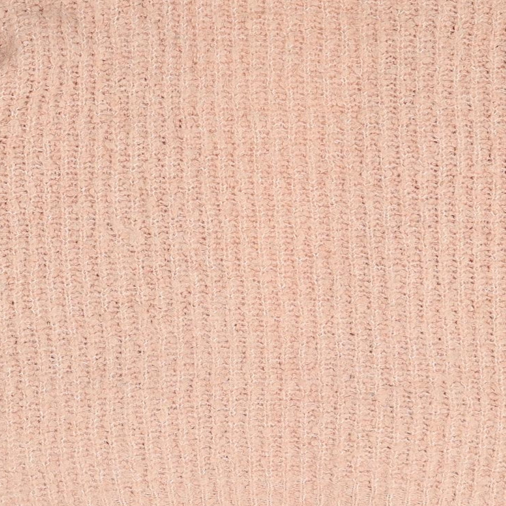 F&F Womens Pink Knit Cardigan Jumper Size 12 - Loose Fit