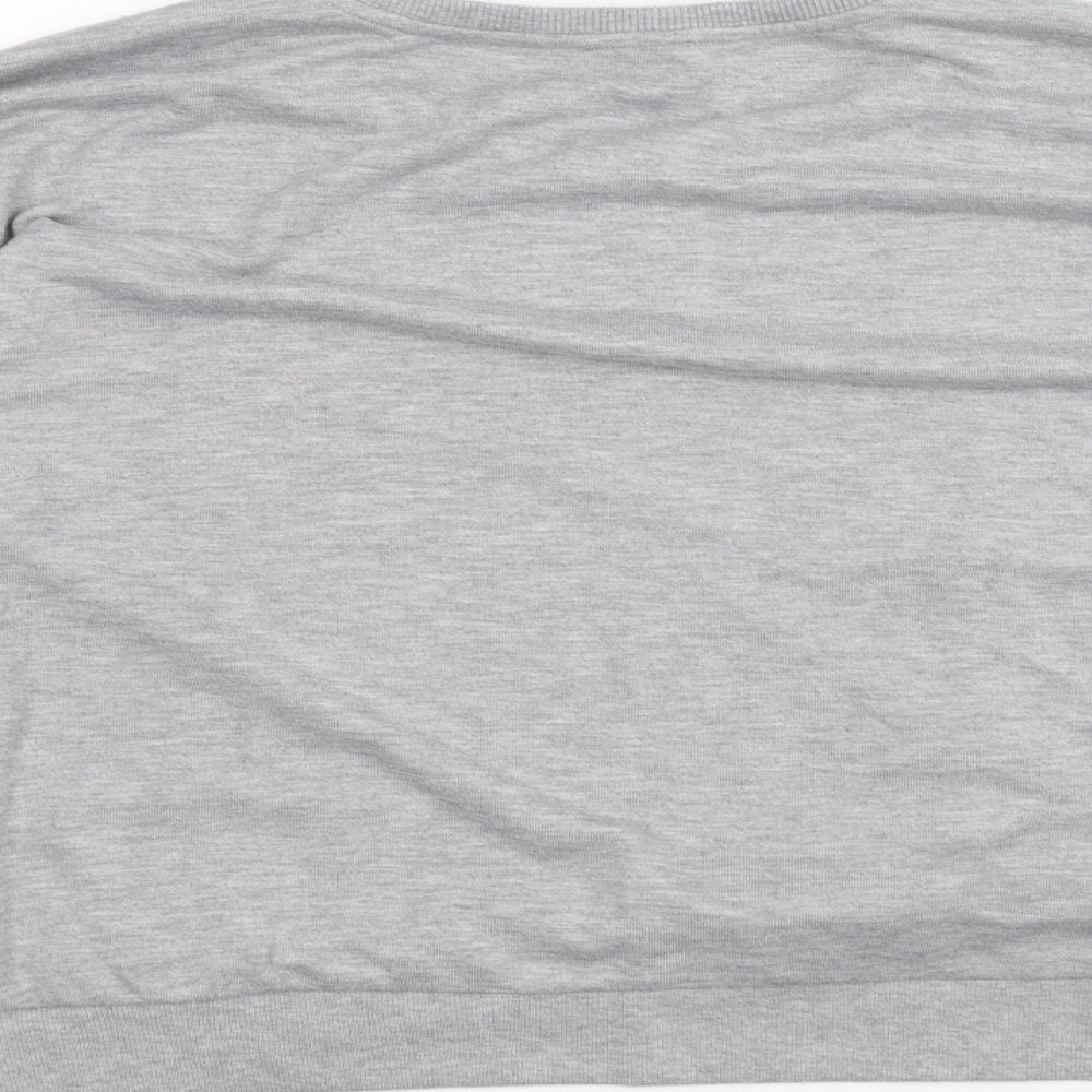 Papaya Womens Grey Pullover Jumper Size 18