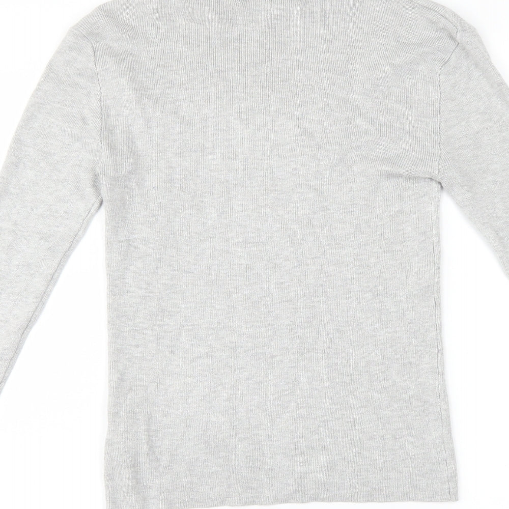 Primark Womens Grey Pullover Jumper Size S
