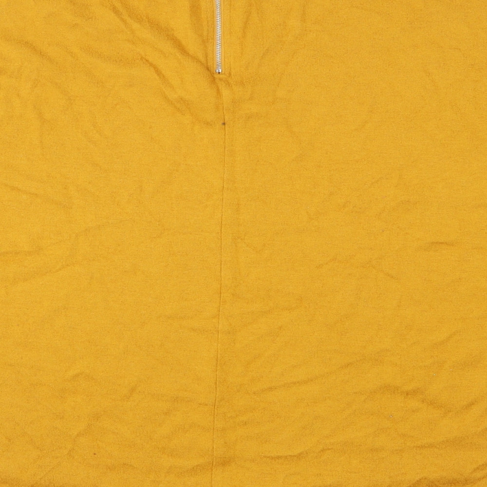 Primark Womens Yellow Pullover Jumper Size XL