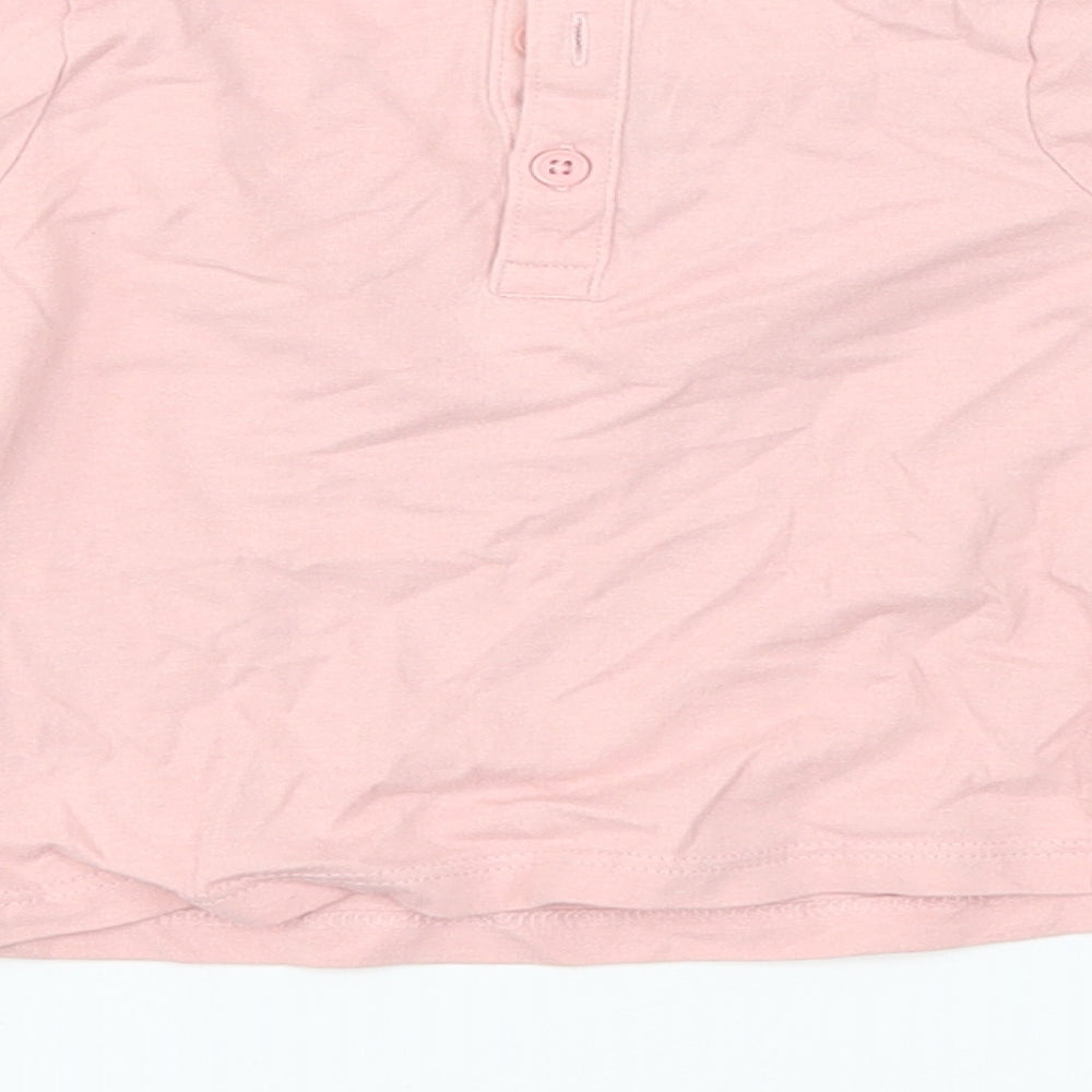 Matalan Girls Pink Basic T-Shirt Size 6-9 Months - cat