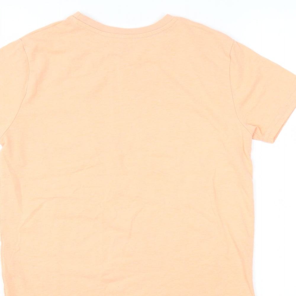 Primark Boys Orange Basic T-Shirt Size 8-9 Years - Venice beach