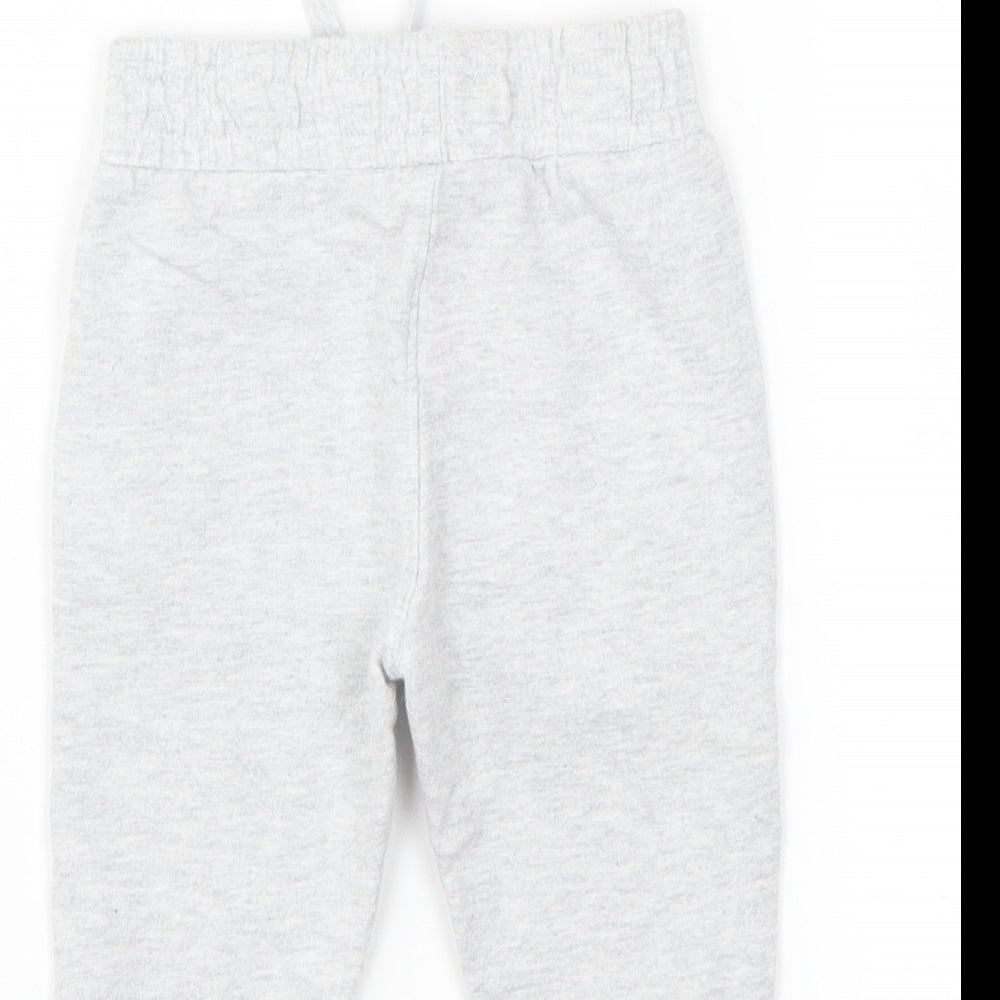 Mothercare Baby Grey Jogger Trousers Size 3-6 Months
