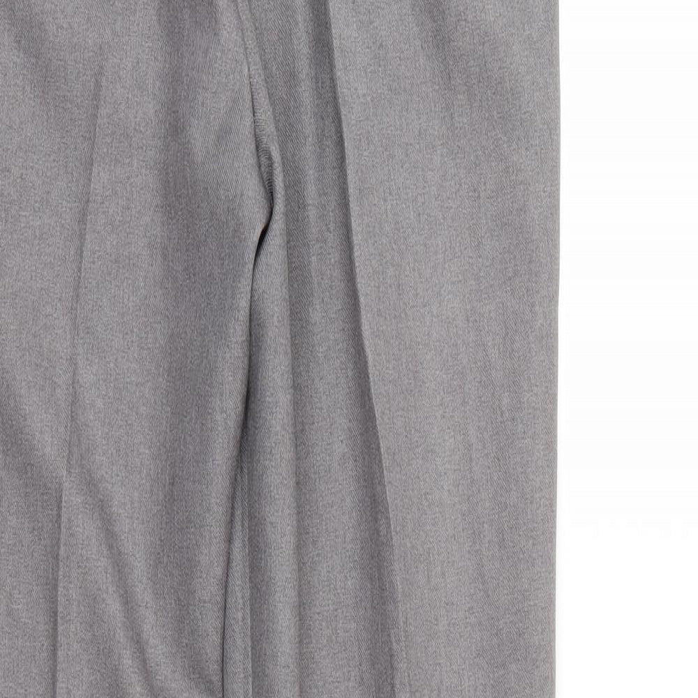 Preworn Womens Grey Trousers Size 16 L26 in