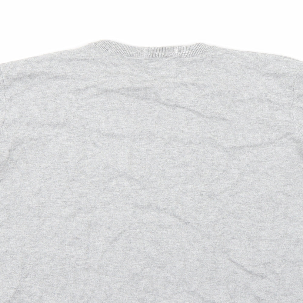 H&M Girls Grey Pullover Jumper Size 13-14 Years