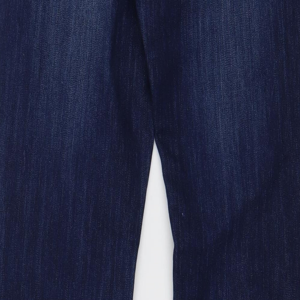 DROMEDAR Womens Blue Straight Jeans Size 27 L31.5 in