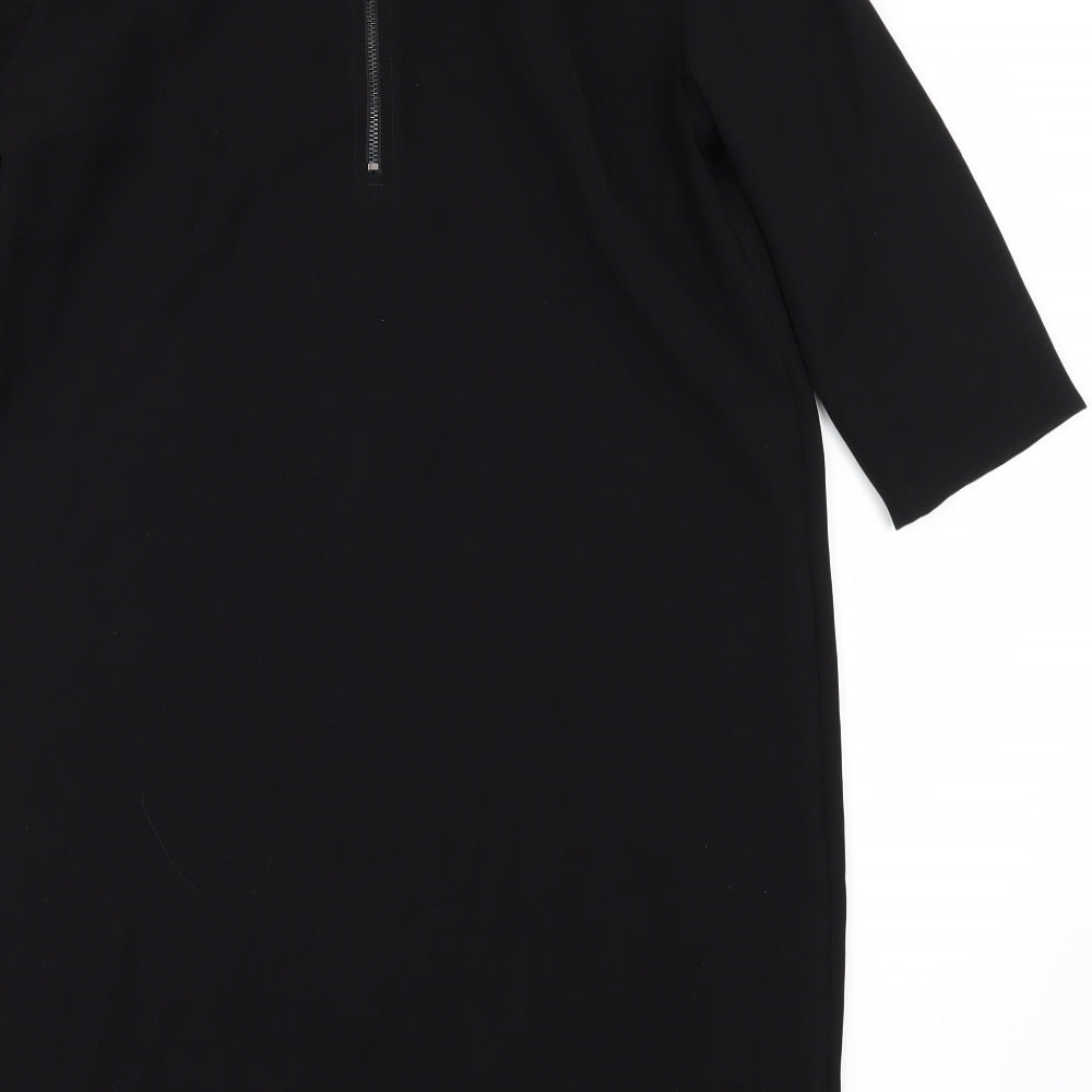 Marks and Spencer Womens Black Pencil Dress Size 10