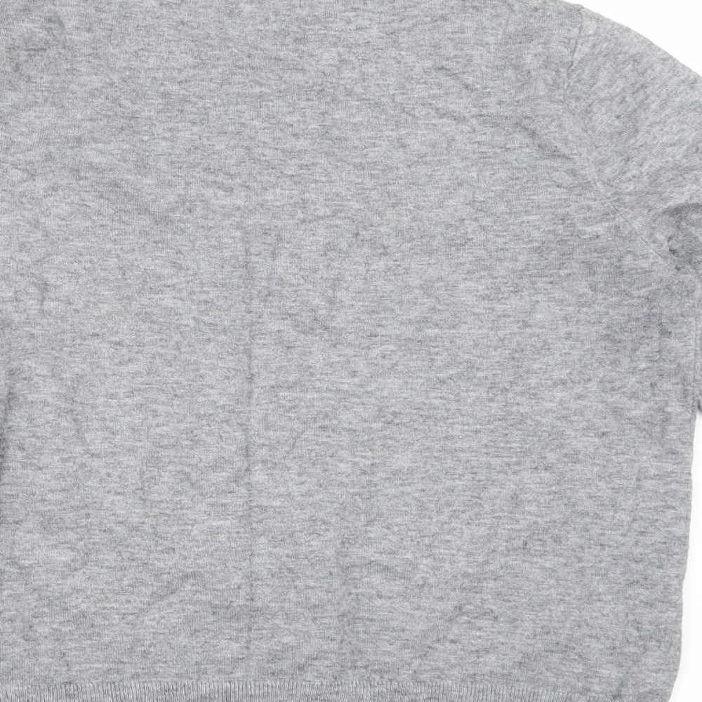 New Look Womens Grey Pullover Jumper Size 16