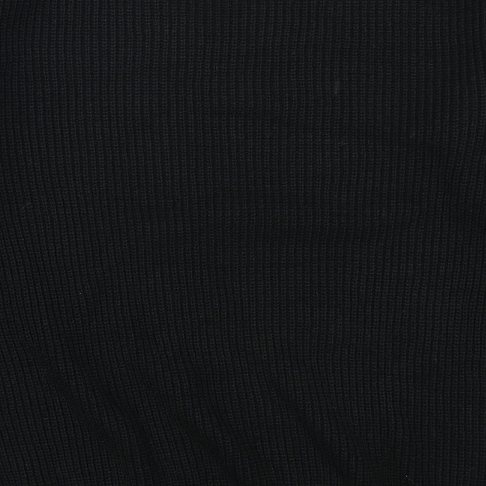 Boohoo Womens Black Pullover Jumper Size 16