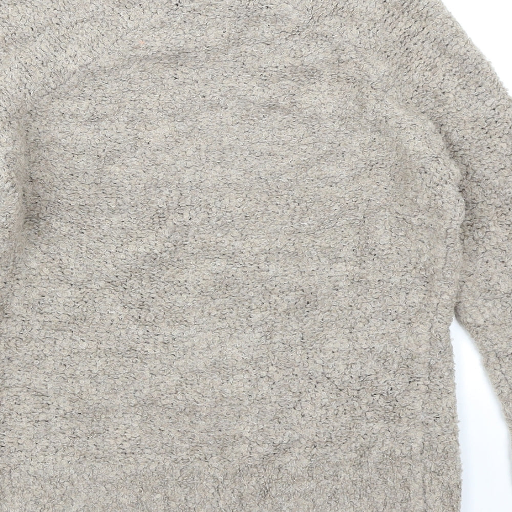 Primark Womens Beige Knit Pullover Jumper Size 4