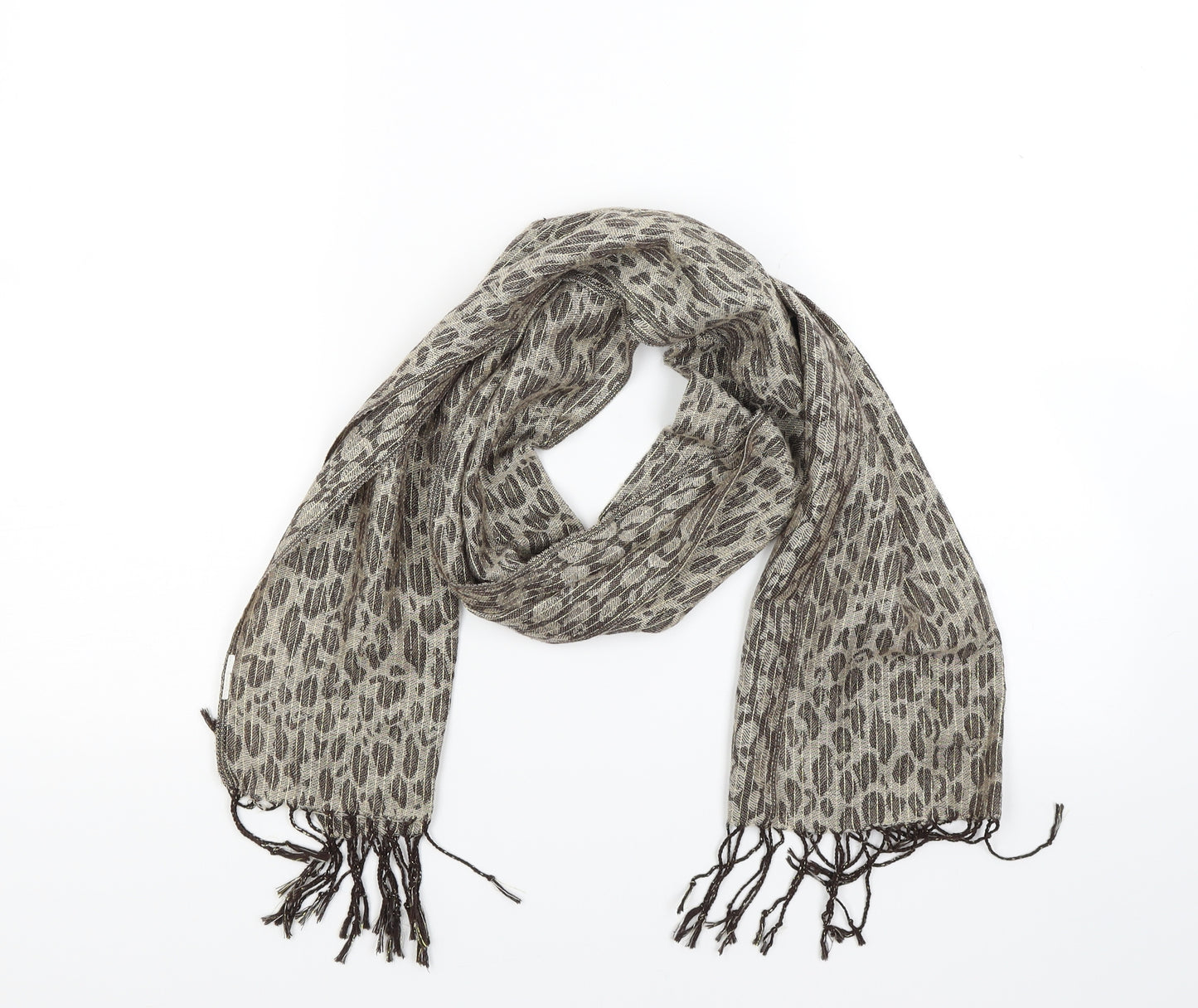 Preworn Womens Brown Scarf