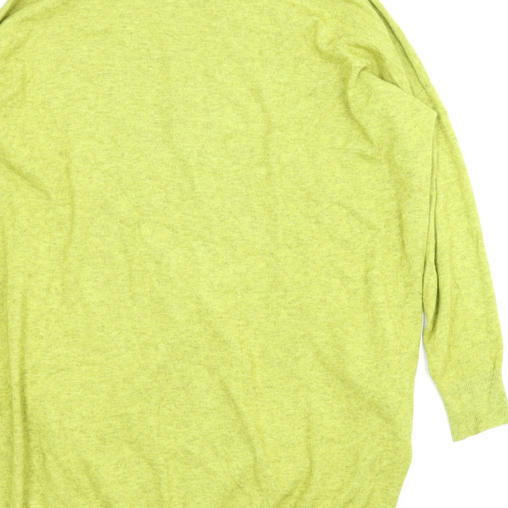 Preworn Womens Green Tunic Jumper Size L