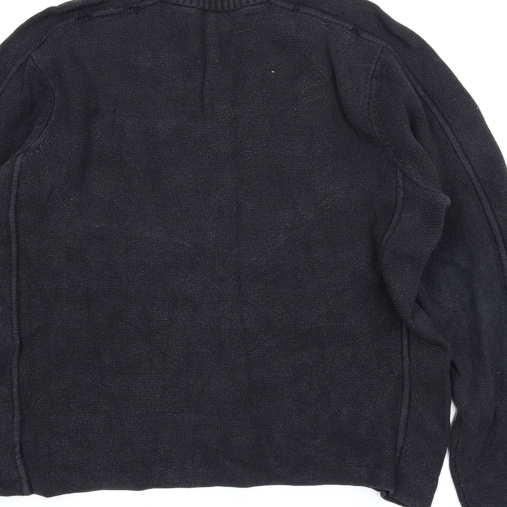 Gap Mens Black Pullover Jumper Size M