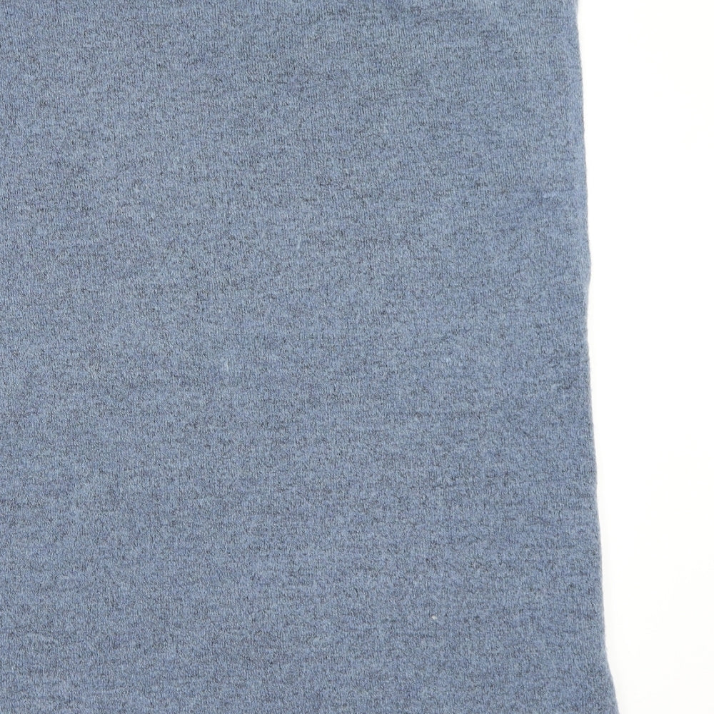 Warehouse Womens Blue Knit Pullover Jumper Size 10