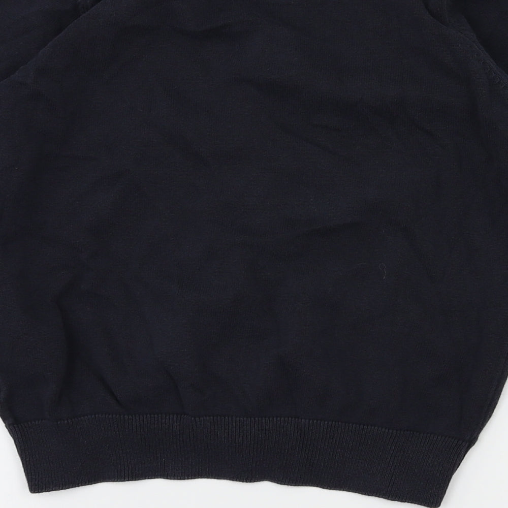 M&S Girls Blue Cardigan Jumper Size 9-10 Years