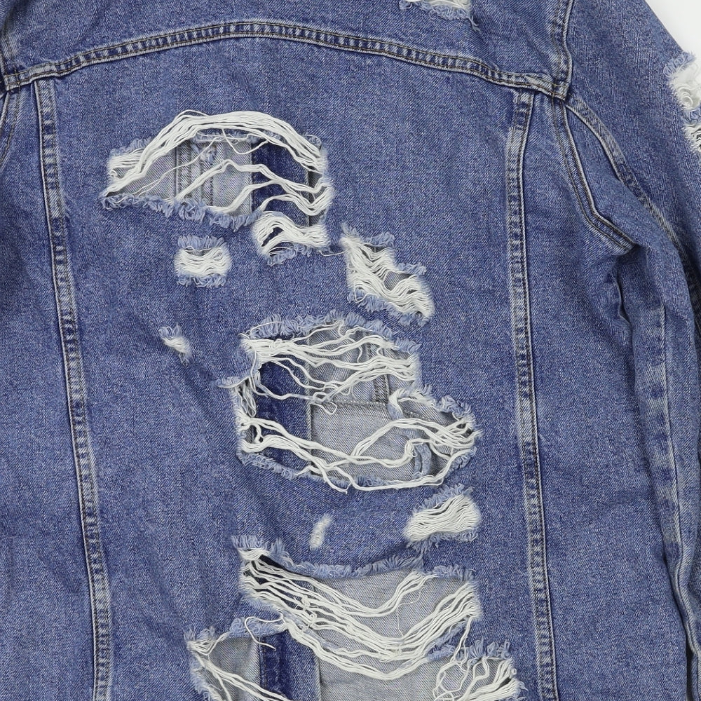 denim &co Womens Blue Jacket Size 12