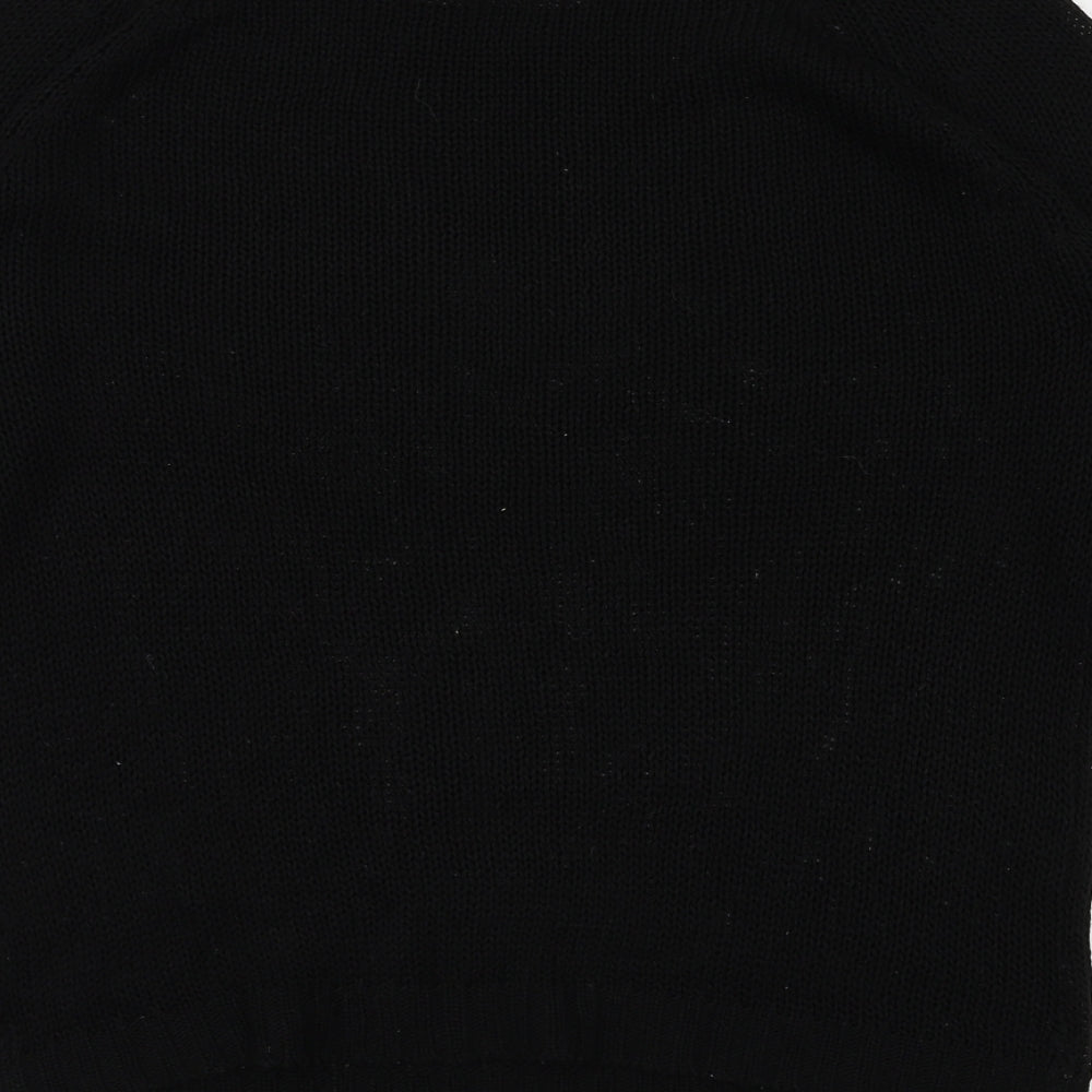 Only Womens Black Basic T-Shirt Size XS