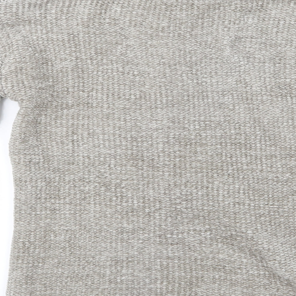 Primark Womens Grey Knit Pullover Jumper Size 4