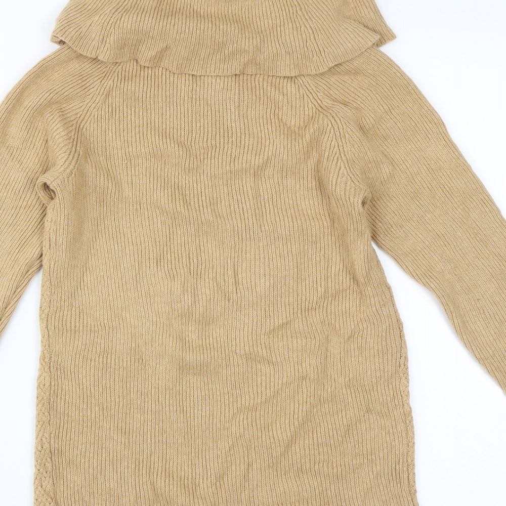 The Limited Womens Beige Pullover Jumper Size M