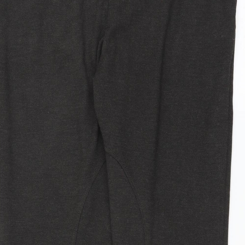 Marks and Spencer Womens Grey Trousers Size 18 L29 in