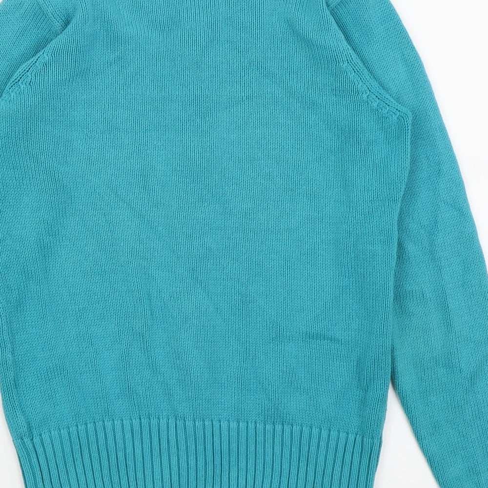 EWM Womens Blue Full Zip Jumper Size 10
