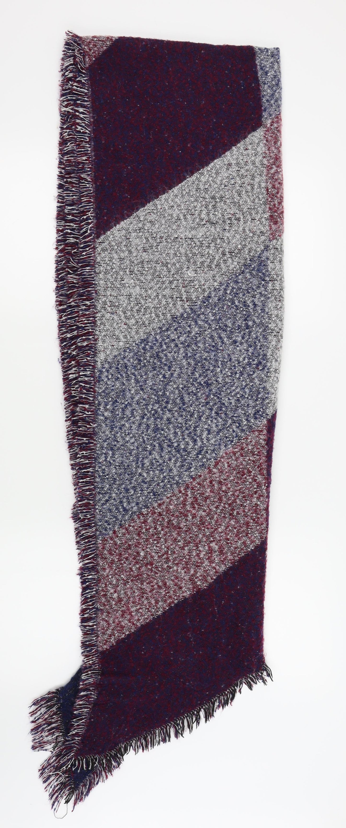 Preworn Womens Multicoloured Striped Scarf