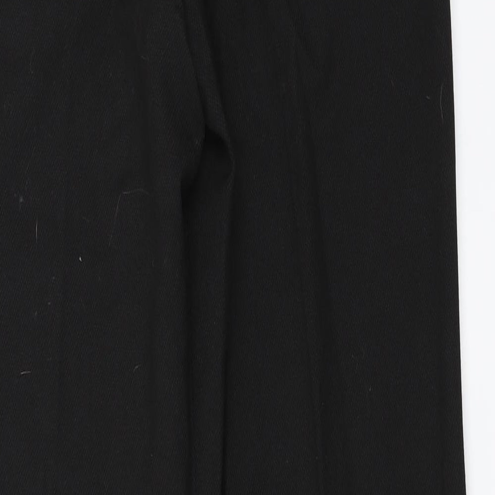 NEXT Womens Black Trousers Size 10 L26 in