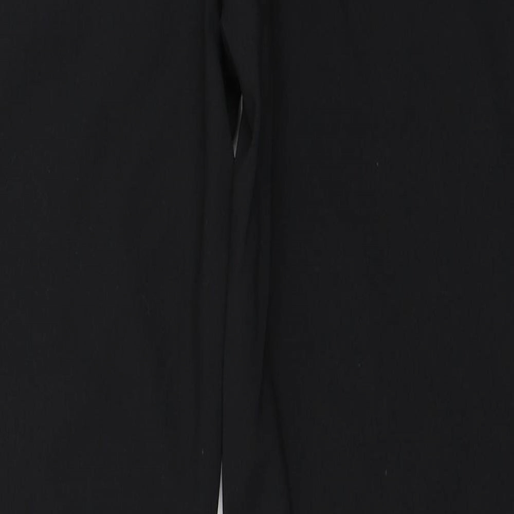 F&F Womens Black Trousers Size 8 L26 in